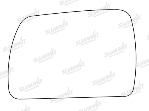 Summit Stick-On Aspheric Mirror Glass fits BMW X3 03 to 10 LHS - Summit Shop
