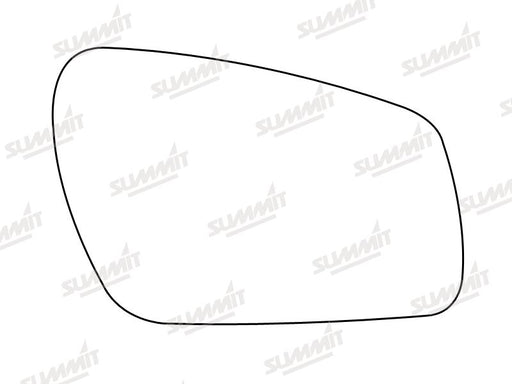 Summit Non-Heated Base Plate With Blind Spot Mirror Glass fits Ford Mondeo RHS - Summit Shop