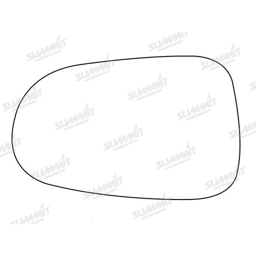 Summit Stick-On Standard Mirror Glass fits Ford Galaxy RHS - Summit Shop