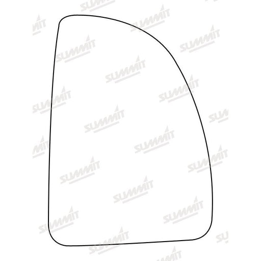 Summit Heated Base Plate With Standard Mirror Glass fits Citroen Jumper / Fiat Ducato RHS - Summit Shop