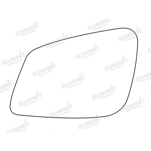 Summit Heated Base Plate With Blind Spot Mirror Glass fits BMW 1 Series, 5 Series, 6 Series LHS - Summit Shop