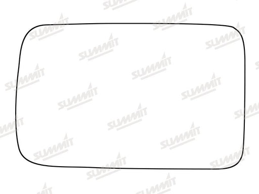 Summit Stick-On Standard Mirror Glass fits Nissan Bluebird Micra RHS - Summit Shop