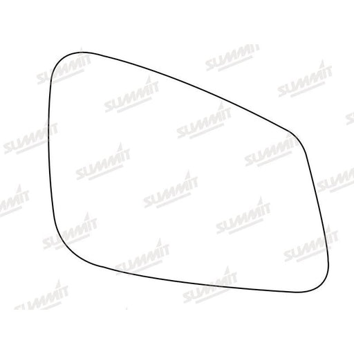 Summit Heated Base Plate With Blind Spot Mirror Glass fits BMW 1 Series, 5 Series, 6 Series RHS - Summit Shop