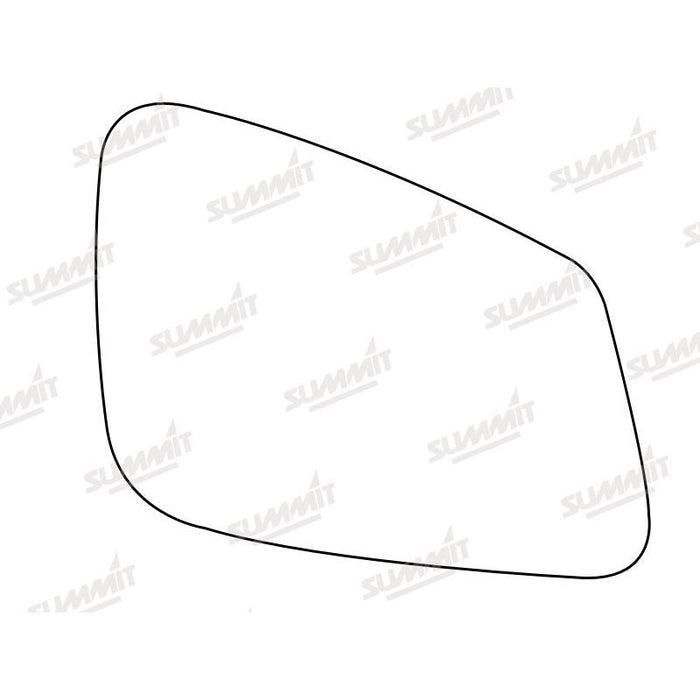 Summit Heated Base Plate With Blind Spot Mirror Glass fits BMW 1 Series, 5 Series, 6 Series RHS - Summit Shop