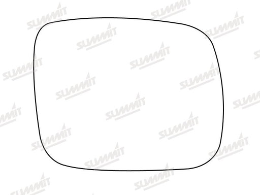 Summit Stick-On Standard Mirror Glass fits Mercedes V Class 97 on RHS - Summit Shop