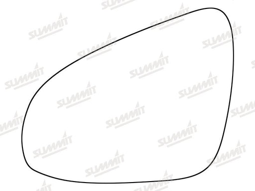 Summit Heated Base Plate With Standard Mirror Glass fits Toyota Yaris LHS - Summit Shop