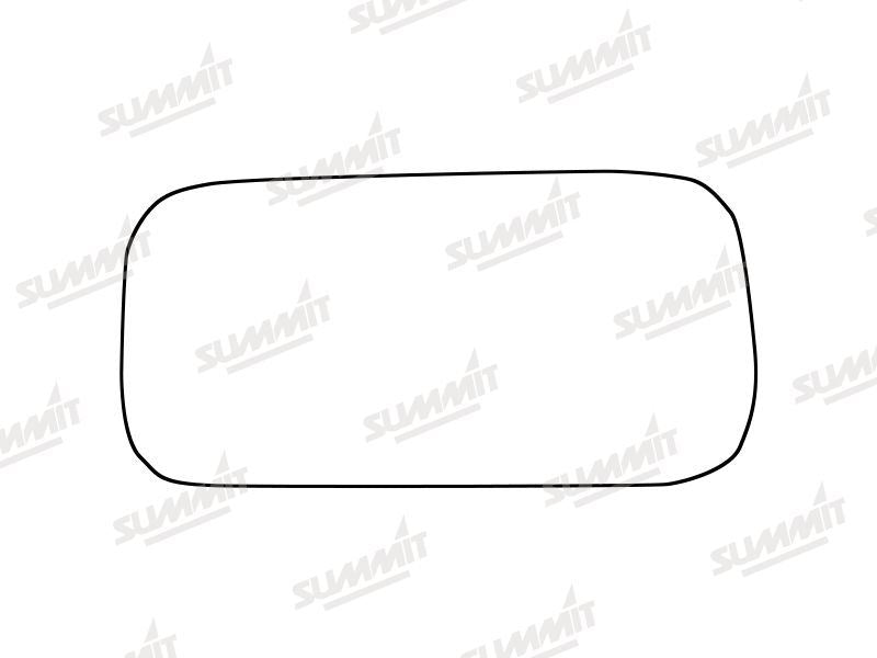 Summit Heated Base Plate With Commercial Lower Blind-Spot Mirror Glass fits Merc. Sprinter 18 on RHS - Summit Shop