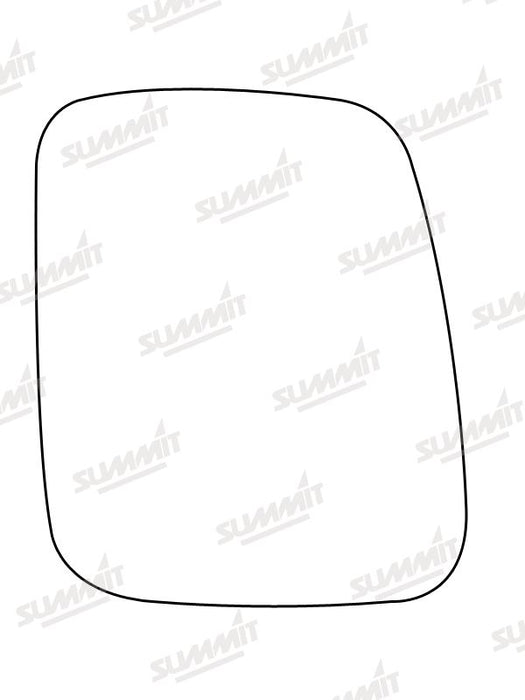 Summit Stick-On Commercial Mirror Glass fits VW Transporter 90 on RHS - Summit Shop