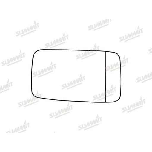 Summit Stick-On Aspheric Mirror Glass fits VW Golf Mk3 Inc Cabriolet 92 to 99 RHS - Summit Shop
