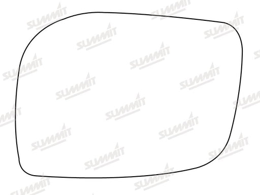 Summit Stick-On Standard Mirror Glass fits Range Rover LHS - Summit Shop