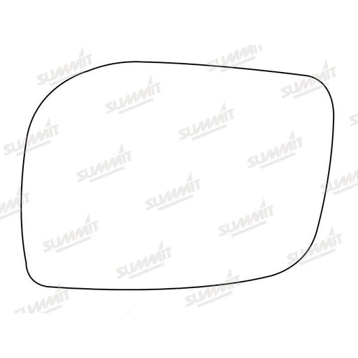 Summit Stick-On Standard Mirror Glass fits Range Rover LHS - Summit Shop