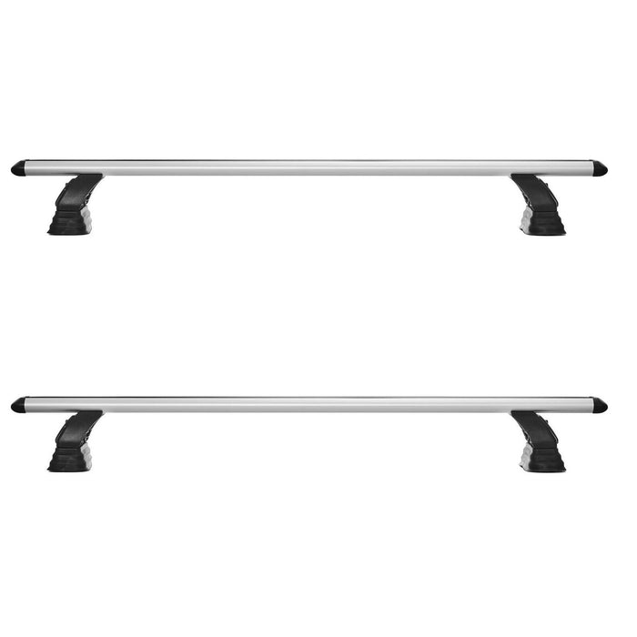 Summit SUP-A099 Premium Aluminium Multi-Fit Roof Bars, Lockable, Set of 2 - Summit Shop