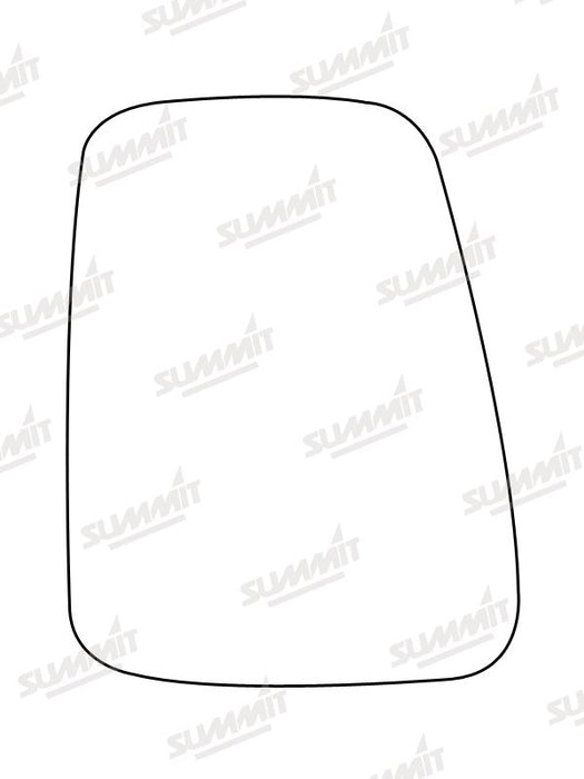 Summit Stick-On Commercial Mirror Glass fits Renault Extra 92 to 00 LHS - Summit Shop
