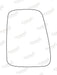 Summit Stick-On Commercial Mirror Glass fits Renault Extra 92 to 00 LHS - Summit Shop