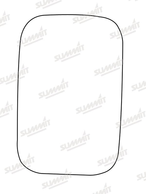 Summit Stick-On Commercial Mirror Glass fits Land Rover 83-90 & Defender 88-15 Sherpa Van 88 to 90 LHS & RHS - Summit Shop