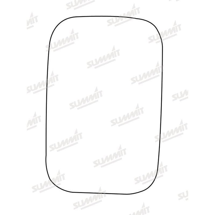 Summit Stick-On Commercial Mirror Glass fits Land Rover 83-90 & Defender 88-15 Sherpa Van 88 to 90 LHS & RHS - Summit Shop