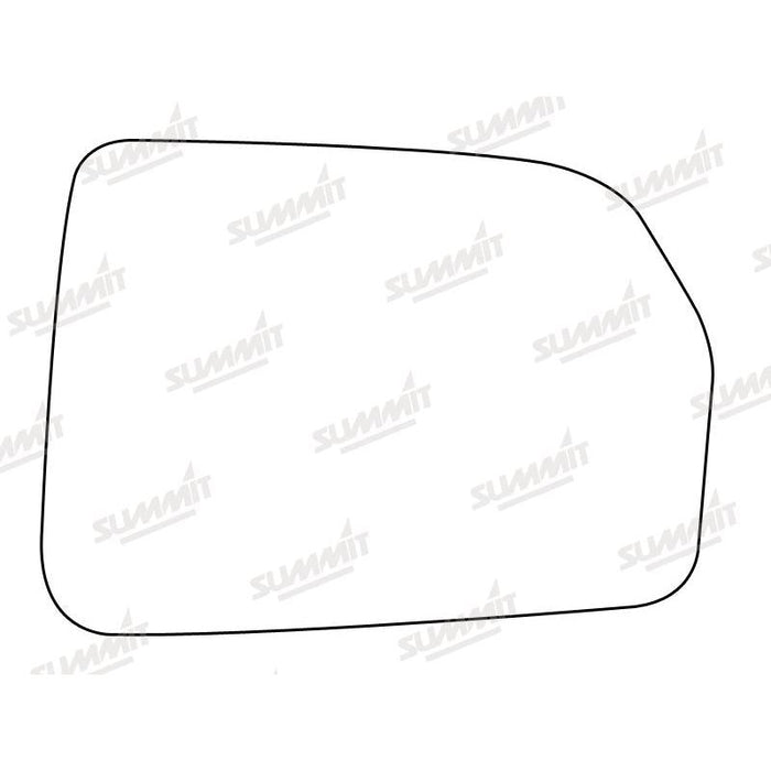 Summit Stick-On Standard Mirror Glass fits Kia Sportage 04 on RHS - Summit Shop