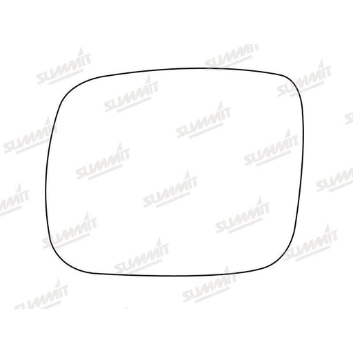 Summit Stick-On Standard Mirror Glass fits Mercedes V Class 97 on LHS - Summit Shop