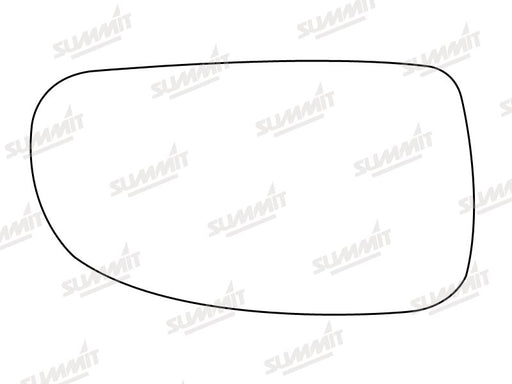 Summit Stick-On Standard Mirror Glass fits Daewoo Leganza RHS - Summit Shop