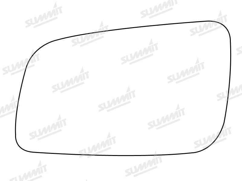 Summit Non-Heated Base Plate With Standard Mirror Glass fits Vauxhall Astra 98 on LHS - Summit Shop