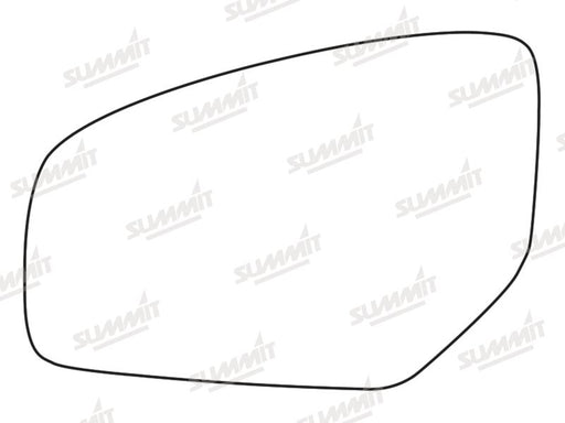 Summit Stick-On Standard Mirror Glass fits Honda Civic LHS - Summit Shop
