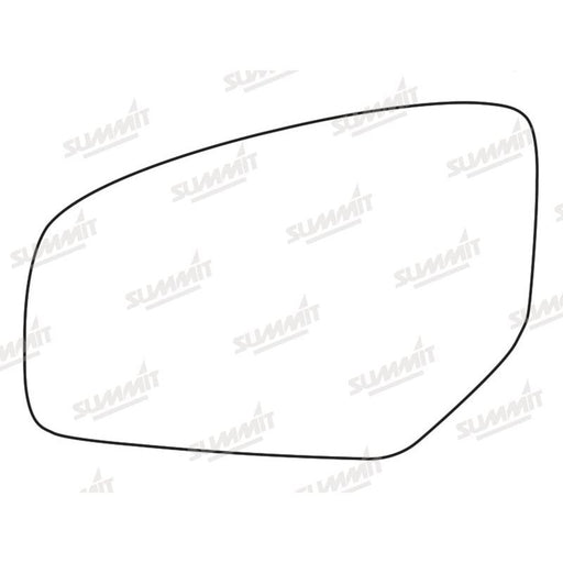 Summit Stick-On Standard Mirror Glass fits Honda Civic LHS - Summit Shop