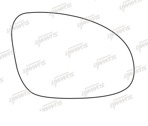Summit Heated Base Plate With Blind Spot Mirror Glass fits VW Golf 05 to 08 / Passat 05 RHS - Summit Shop
