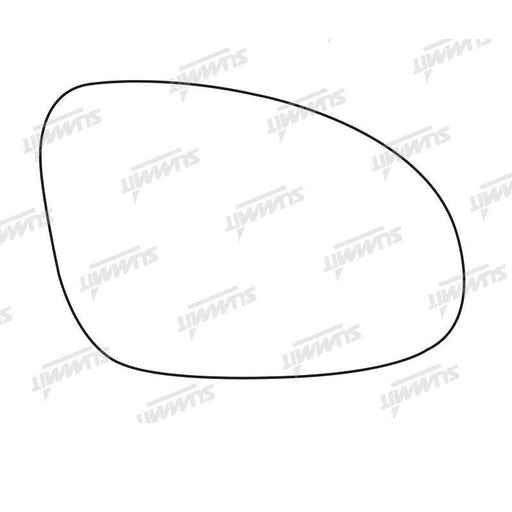 Summit Heated Base Plate With Blind Spot Mirror Glass fits VW Golf 05 to 08 / Passat 05 RHS - Summit Shop
