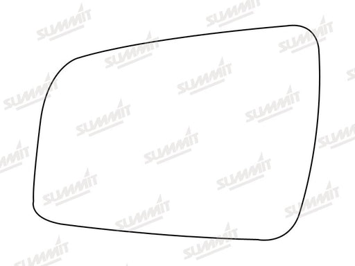 Summit Heated Backing Plate with Standard Glass fits Vauxhall Zafira 10 On LHS - Summit Shop