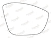 Summit Stick-On Standard Mirror Glass fits Peugeot 208 12 on RHS - Summit Shop