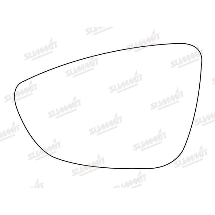 Summit Stick-On Aspheric Mirror Glass fits VW Passat Scirocco LHS - Summit Shop