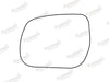 Summit Stick-On Standard Mirror Glass fits Daihatsu Terios 06 to 15 LHS - Summit Shop
