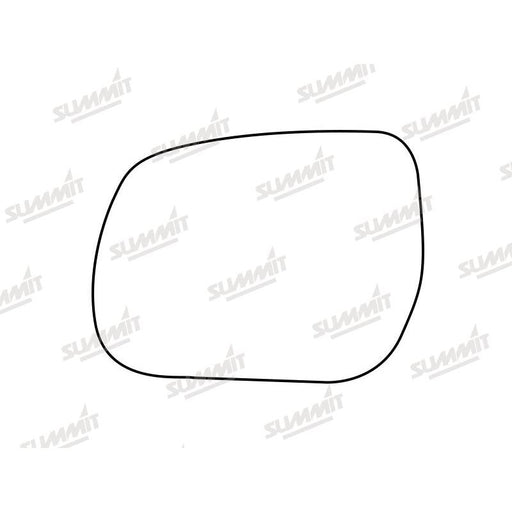 Summit Stick-On Standard Mirror Glass fits Daihatsu Terios 06 to 15 LHS - Summit Shop