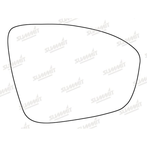 Summit Heated Base Plate With Standard Mirror Glass fits Renault Megane 2015 on RHS - Summit Shop