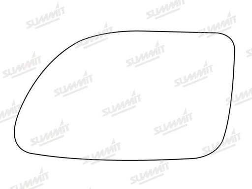 Summit Stick-On Standard Mirror Glass fits Renault 19 LHS - Summit Shop