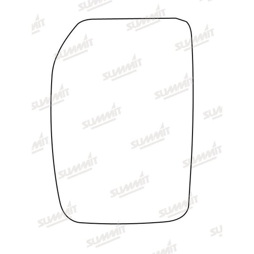 Summit Stick-On Commercial Mirror Glass fits Ford Transit Mk6 LHS - Summit Shop