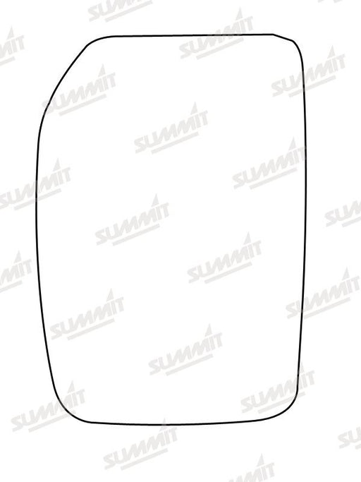 Summit Stick-On Commercial Mirror Glass fits Ford Transit Mk6 LHS - Summit Shop