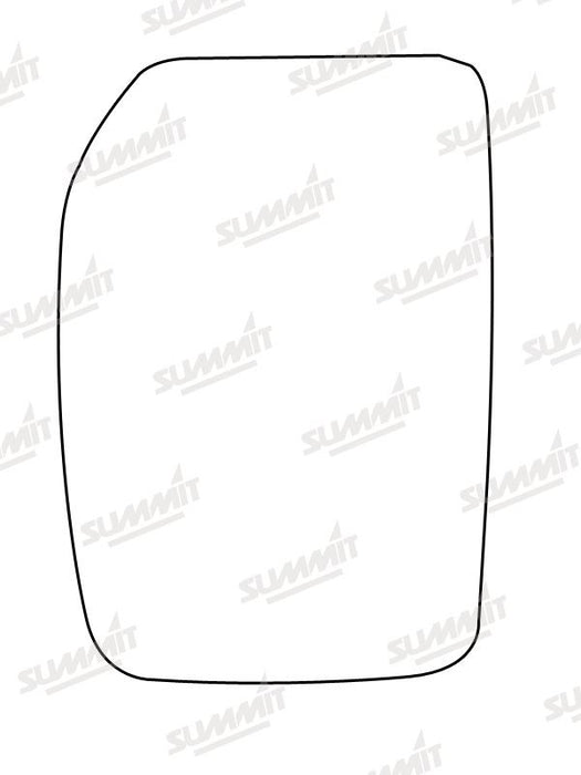 Summit Stick-On Commercial Mirror Glass fits Ford Transit Mk6 LHS - Summit Shop