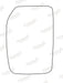 Summit Stick-On Commercial Mirror Glass fits Ford Transit Mk6 LHS - Summit Shop