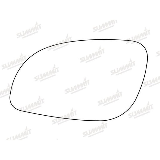 Summit Stick-On Standard Mirror Glass fits Vauxhall Vectra 03 on LHS - Summit Shop