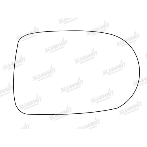 Summit Stick-On Standard Mirror Glass fits Mazda Xedos 6 9 RHS - Summit Shop