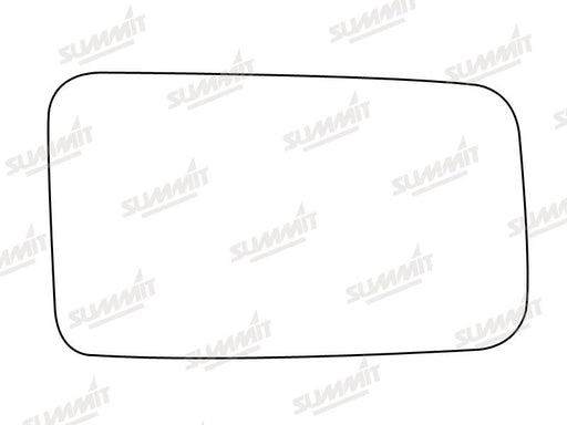 Summit Stick-On Standard Mirror Glass fits Renault 11 RHS - Summit Shop