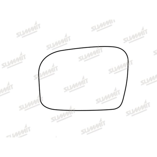 Summit Stick-On Standard Mirror Glass fits Subaru Legacy 09 to 16 LHS - Summit Shop