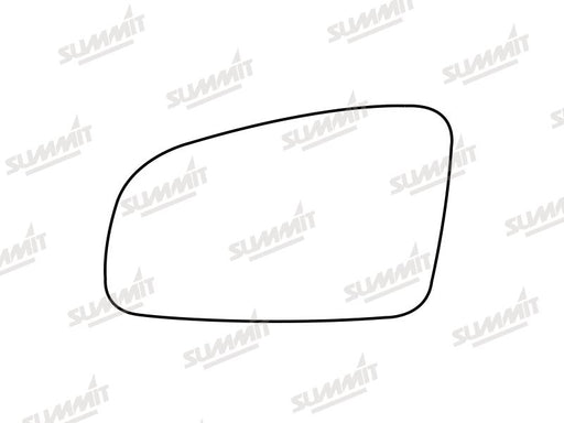 Summit Stick-On Standard Mirror Glass fits Renault Espace 03 to 15 LHS - Summit Shop