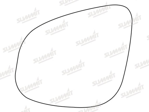Summit Heated Base Plate With Blind Spot Mirror Glass fits Mercedes Citan 13 on LHS - Summit Shop