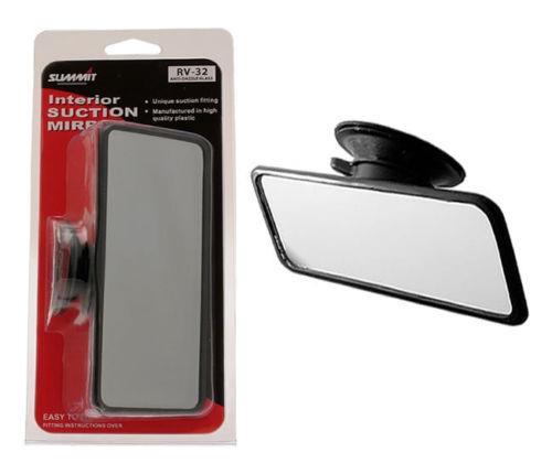16 X 8CM Universal Car Interior Suction Rear View Flat Mirror Suction Instructor - Summit Shop