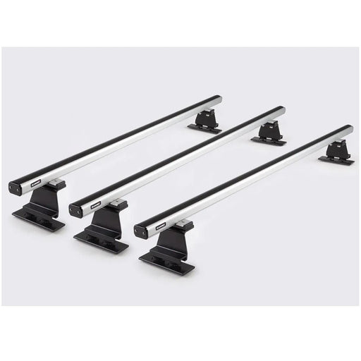 Summit Commercial 3 x Aluminium Fixed Point Roof Bars Rack 1.5m SULC-014 - Summit Shop