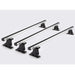 Summit Commercial 3 x Aluminium Fixed Point Roof Bars Rack 1.5m SULC-014 - Summit Shop
