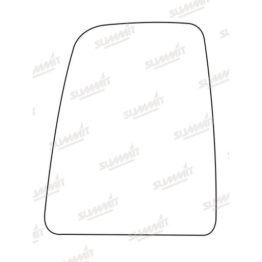 Summit Heated Base Plate With Commercial Mirror Glass fits Ford Transit 14 to 16 LHS - Summit Shop