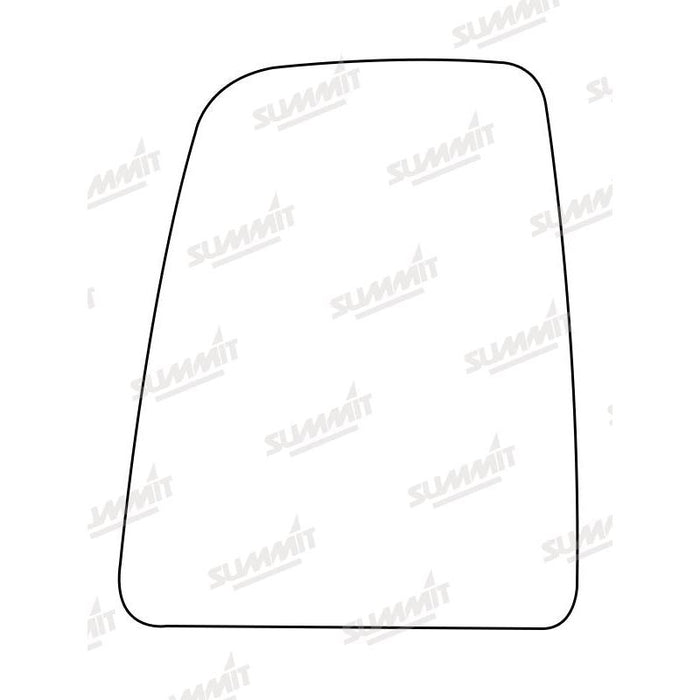 Summit Heated Base Plate With Commercial Mirror Glass fits Ford Transit 14 to 16 LHS - Summit Shop
